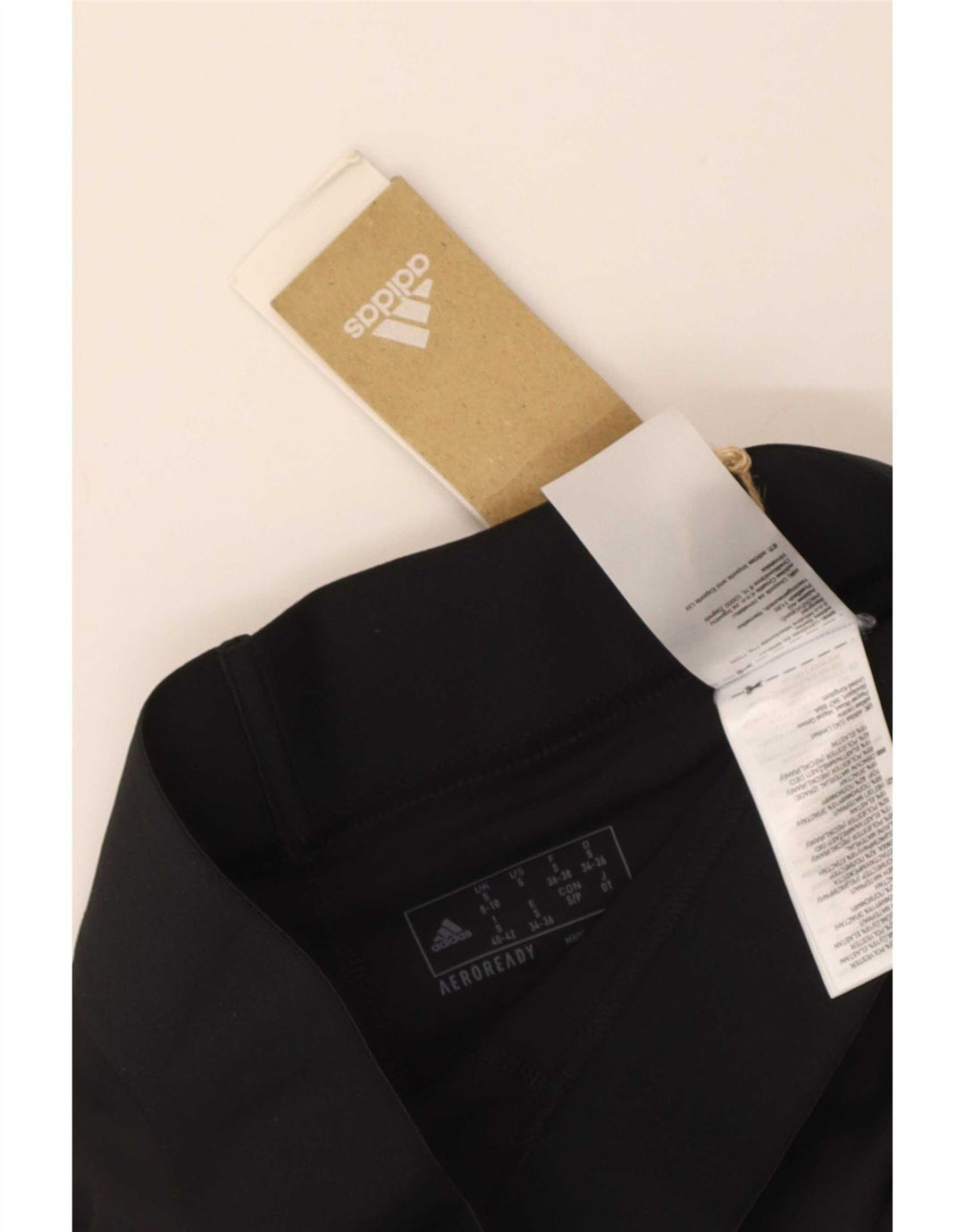 Adidas Γυναικεία κολάν Aeroready UK 8/10 Μικρός Μαύρος Πολυεστέρας