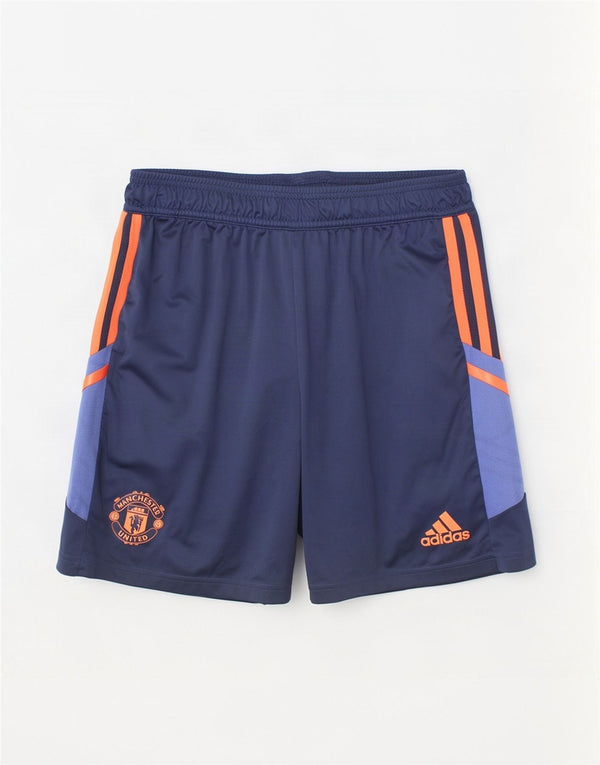 Αθλητικό σορτς Adidas Boys Manchester United 15-16 ετών Navy Blue