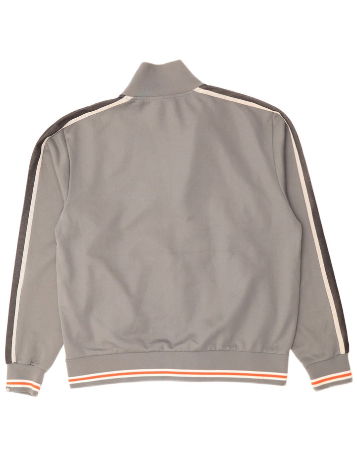 Ανδρική αθλητική φόρμα QUIKSILVER Μπουφάν με μεγάλο γκρι χρώμα