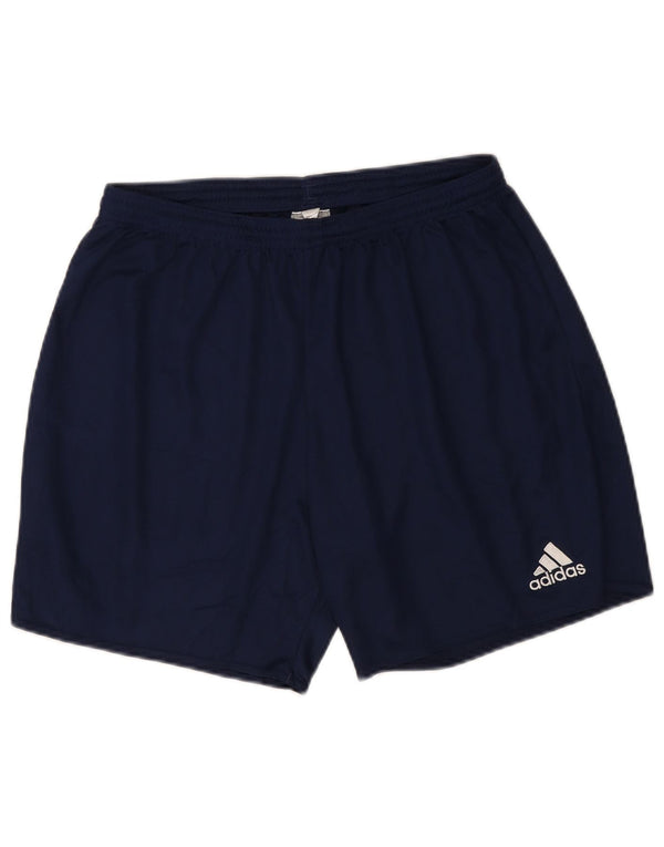 Adidas Γυναικείο Aeroready Αθλητικό σορτς UK 14 Large Navy Blue Polyester