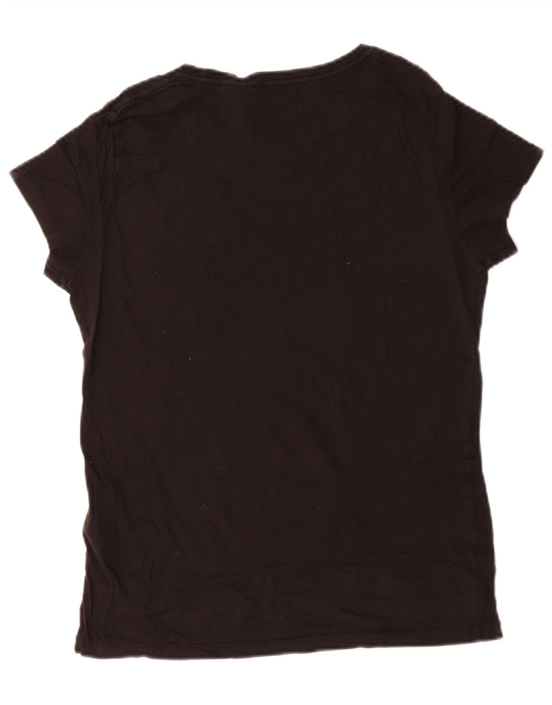 Γυναικείο γραφικό μπλουζάκι Levi's Top UK 12 μεσαίο μαύρο βαμβακερό
