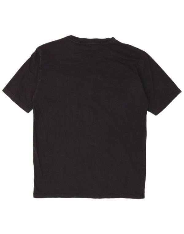 Diesel Γυναικείο Γραφικό T-Shirt Top UK 18 XL Μαύρο