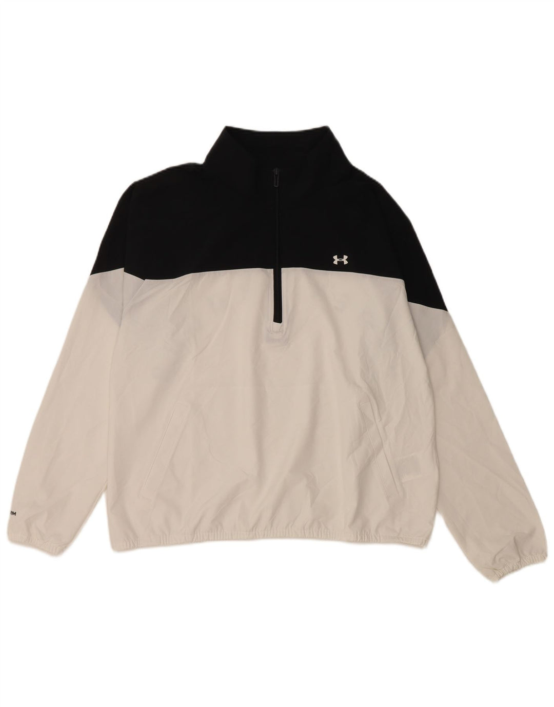 Γυναικεία πουλόβερ φόρμα UNDER Armour Top UK 16 Large White Colourblock