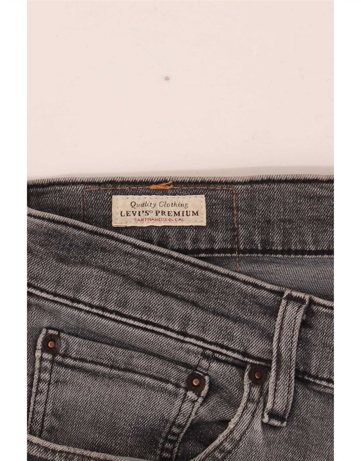 Levi's Mens 511 Slim Jeans W32 L30 Γκρι βαμβακερό