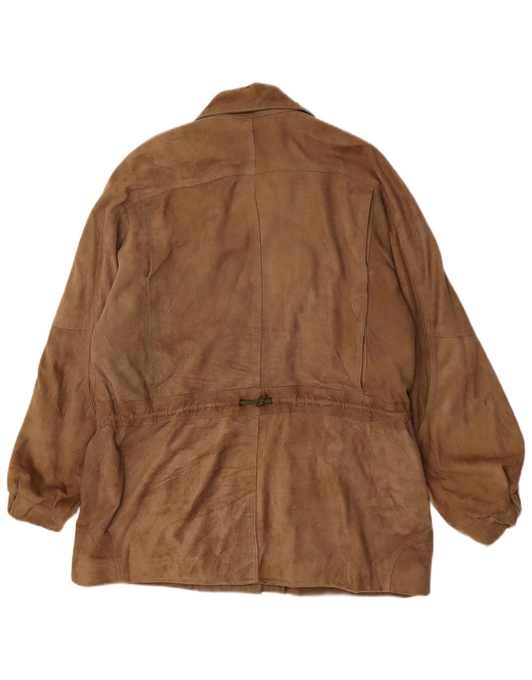 Vintage Γυναικείο Σουέντ Μπουφάν EU 42 Μεγάλο Καφέ