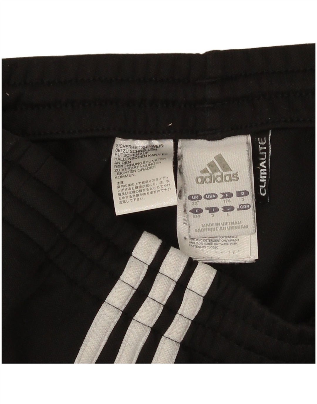 Γυναικεία αθλητική φόρμα Adidas Παντελόνι UK 14 Large Black Polyester