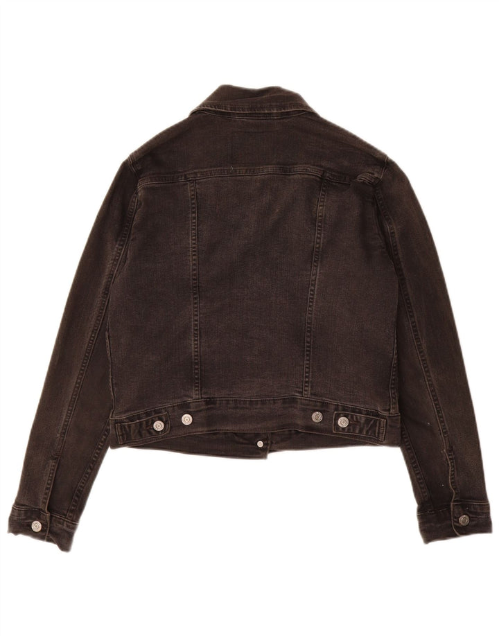 Γυναικείο τζιν μπουφάν Levi's UK 12 μεσαίο γκρι βαμβακερό