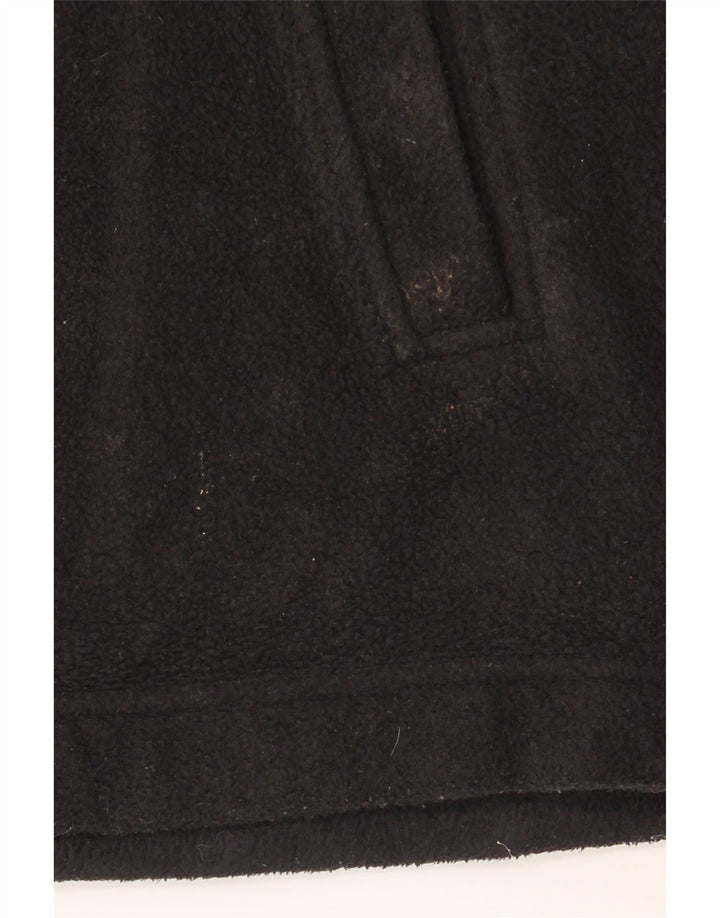 Marks & Spencer Ανδρικό Fleece Jacket UK 38 Medium Black Polyester