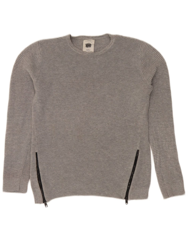 Πουλόβερ Zara Boys Crew Neck Jumper 11-12 Years Grey