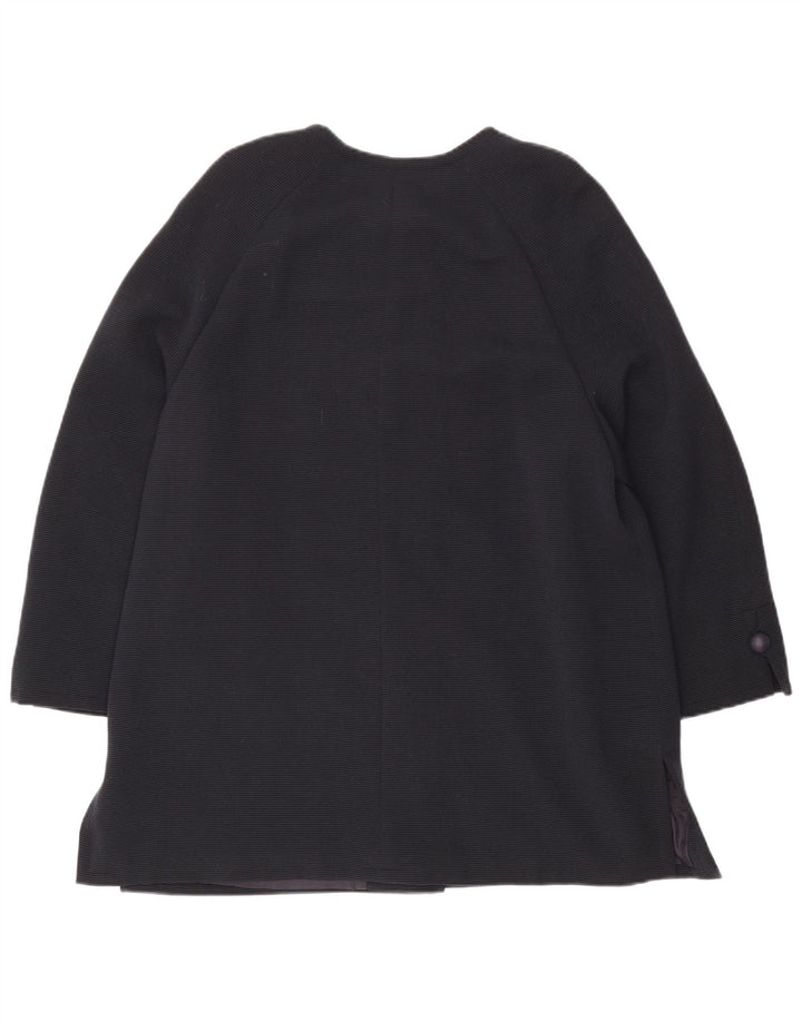 Carisma Γυναικείο Longline σακάκι σακάκι με 5 κουμπιά IT 50 XL Navy Blue Wool