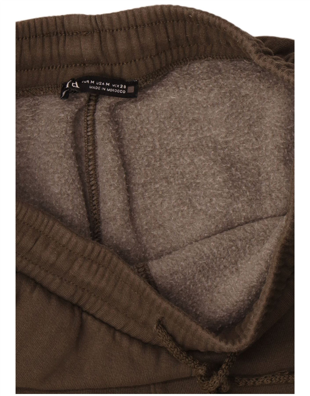 Zara Γυναικεία φόρμα Cargo Παντελόνι UK 12 Medium Khaki Cotton