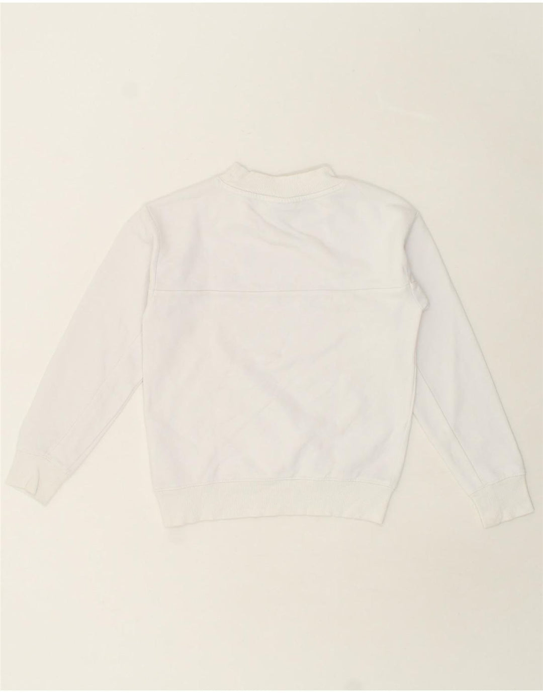 CHAMPION Boys Graphic Sweatshirt Jumper 9-10 Years Medium  White Cotton Vintage Champion and Second-Hand Champion from Messina Hembry 