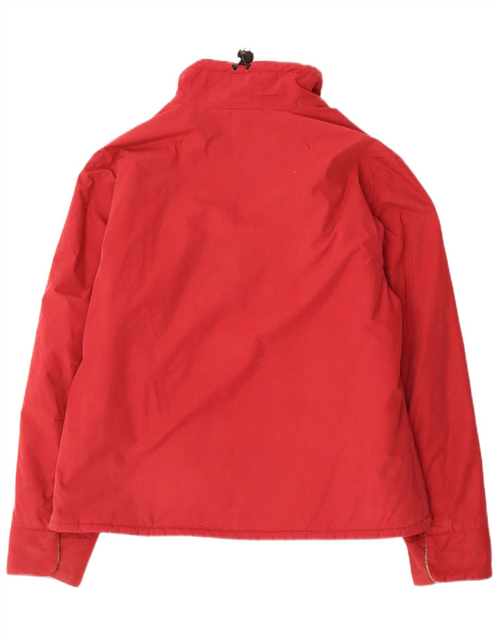 Jack Wolfskin γυναικείο τζάκετ αντιανεμικό UK 18/20 XL κόκκινο πολυεστέρα