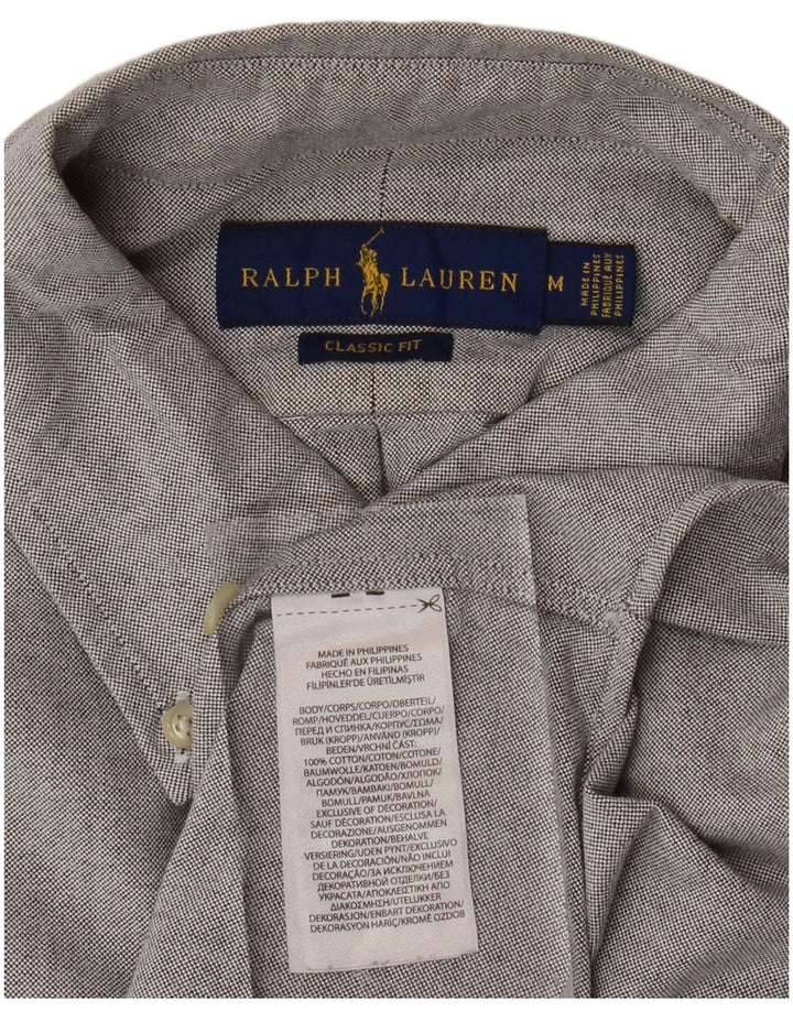 RALPH LAUREN Ανδρικό κοντομάνικο πουκάμισο Classic Fit, μεσαίο βαμβακερό