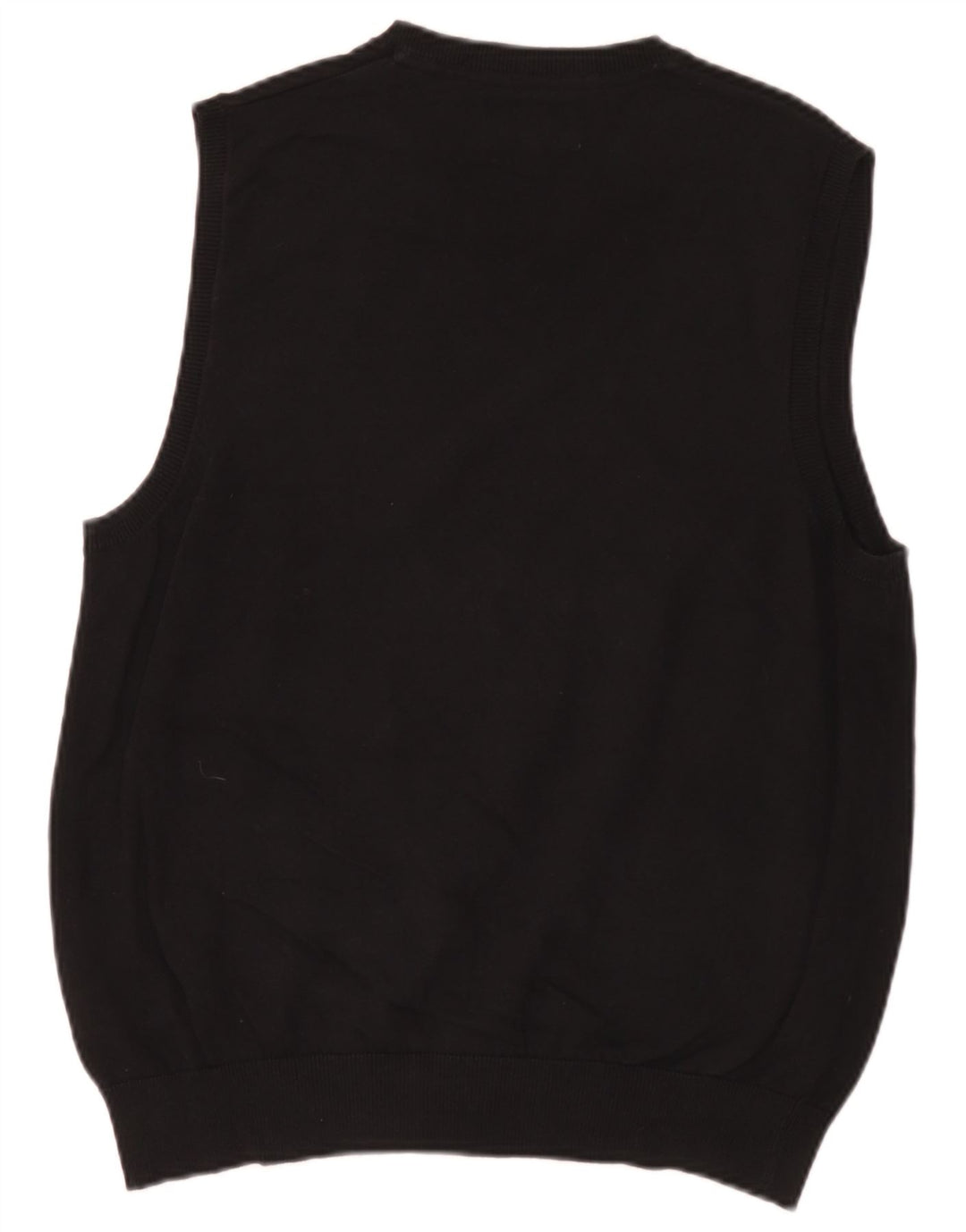 Marks & Spencer Ανδρικό γιλέκο Tank Top Large μαύρο βαμβακερό