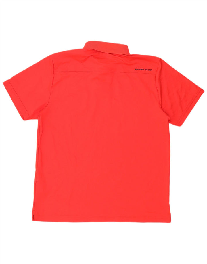 Under Armour Ανδρικό Heat Gear Polo πουκάμισο XL κόκκινο πολυεστέρα