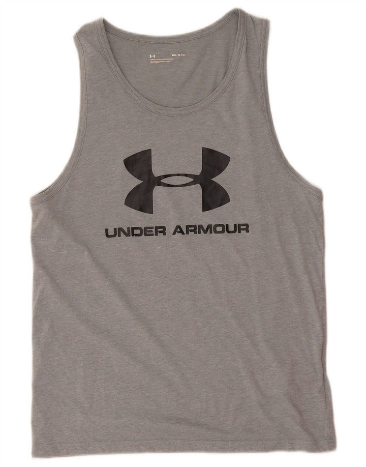Ανδρικό γραφικό γιλέκο Under Armour, Μεσαίο γκρι βαμβακερό