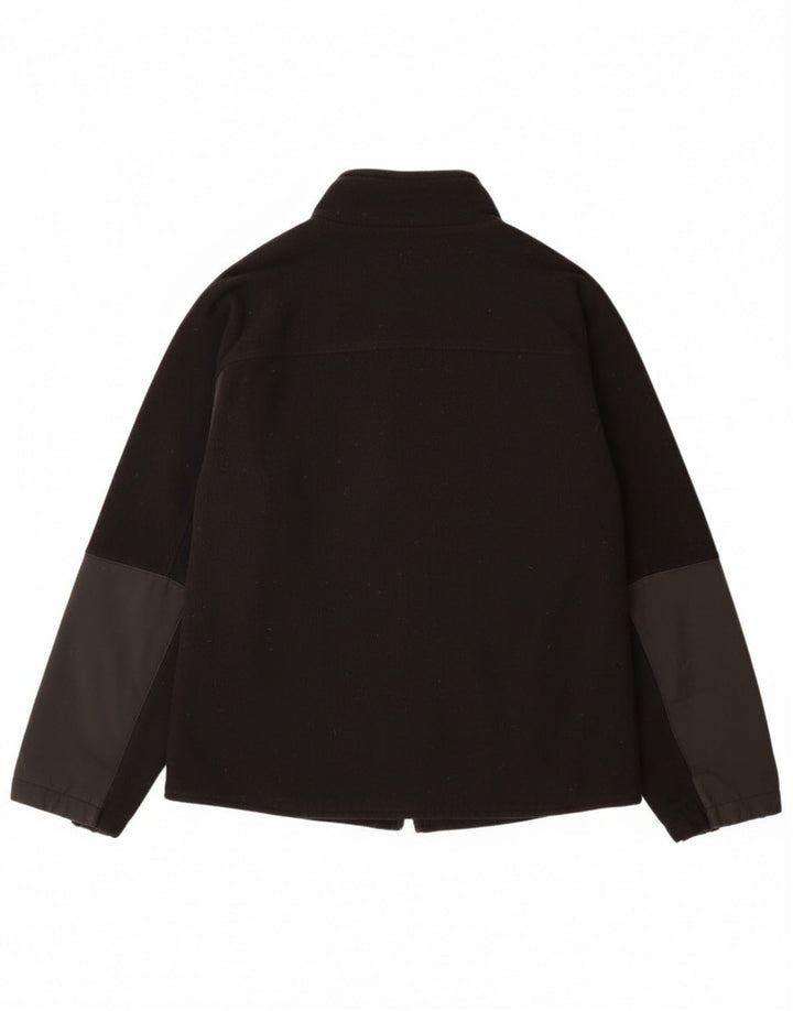 Tommy Hilfiger Ανδρικό Βοηθητικό Μπουφάν UK 44 2XL Μαύρο μαλλί χρώματος