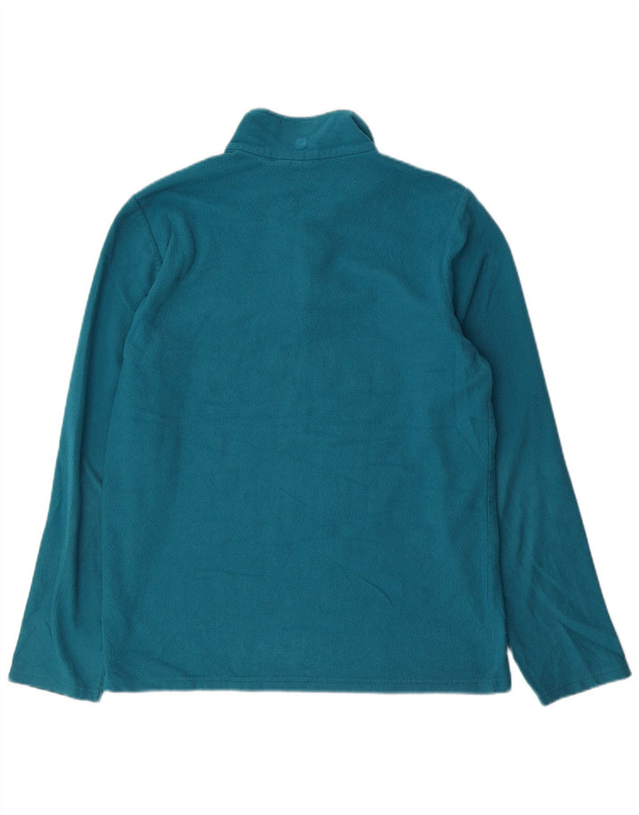 MOUNTAIN WAREHOUSE Ανδρικό φερμουάρ Fleece Jumper Μεσαίο μπλε πολυεστέρας