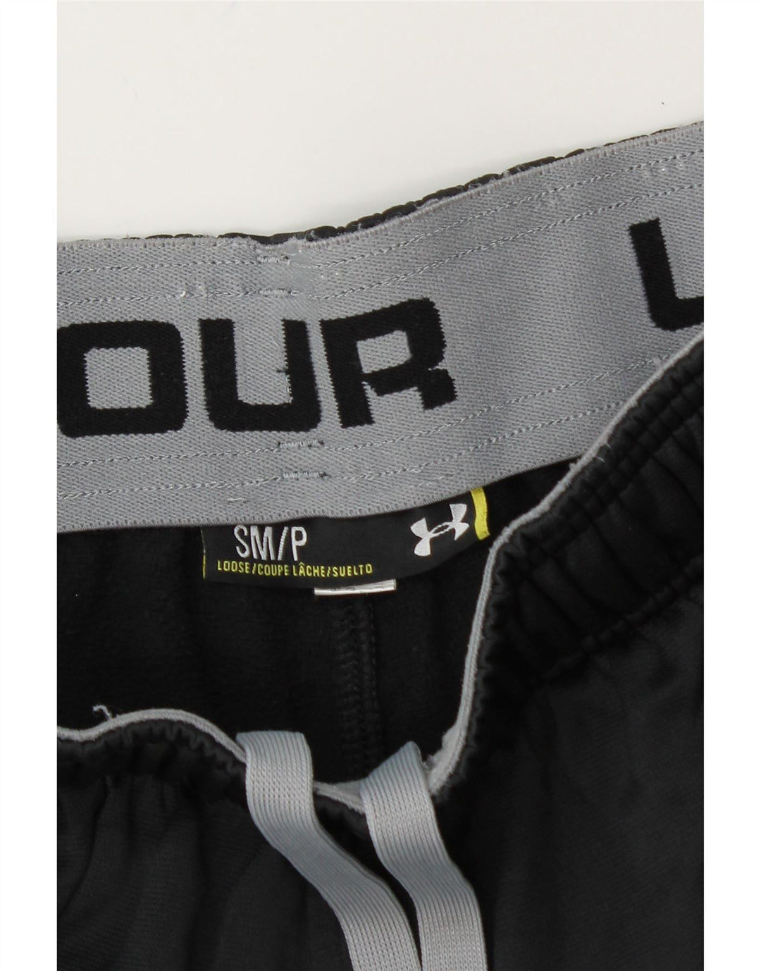 Γυναικεία αθλητική φόρμα UNDER Armour Graphic Παντελόνι UK 8 Small Black