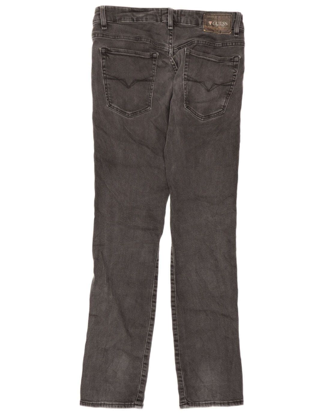 Ανδρικό τζιν Guess Graphic Slim W31 L30 Γκρι βαμβακερό
