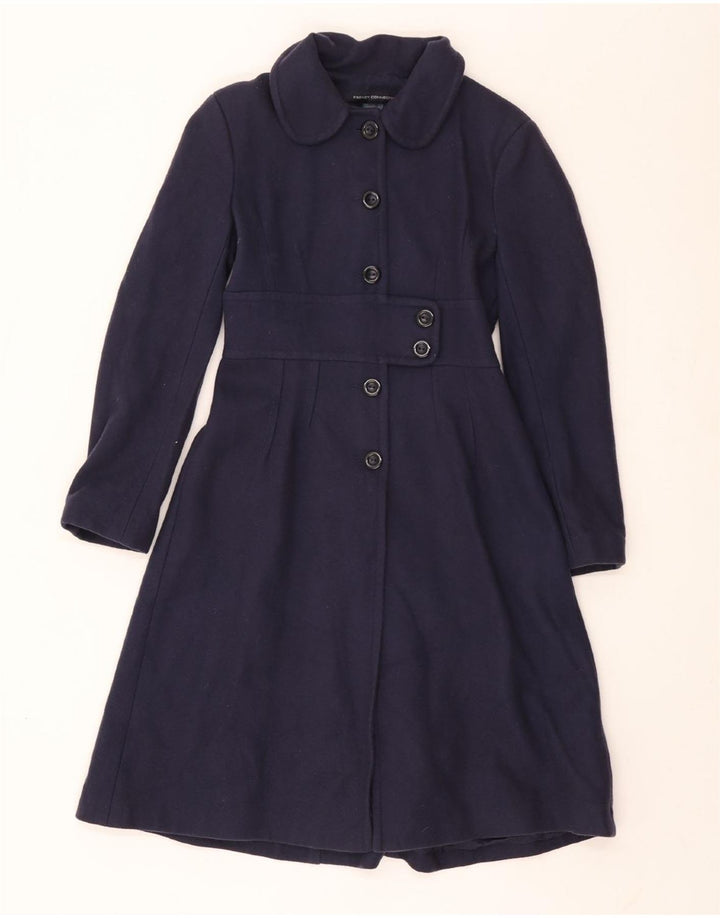 ΓΑΛΛΙΚΗ ΣΥΝΔΕΣΗ Γυναικείο παλτό Princess UK 10 Small Navy Blue Wool