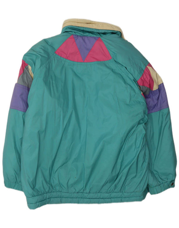 Colmar Γυναικείο μπουφάν για σκι IT 48 XL Green Colourblock Sports