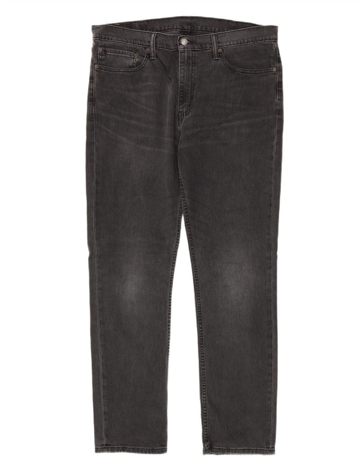 Levi's Mens 511 Slim Jeans W38 L34 Μαύρο βαμβακερό