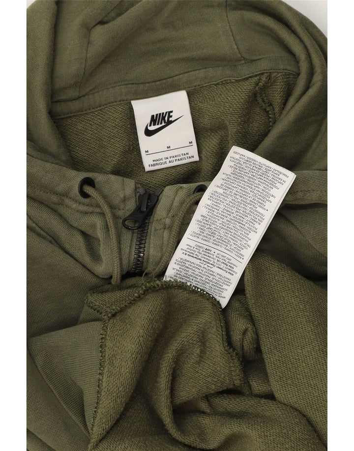 Ανδρικό πουλόβερ Nike με φερμουάρ με κουκούλα, μεσαίο βαμβακερό