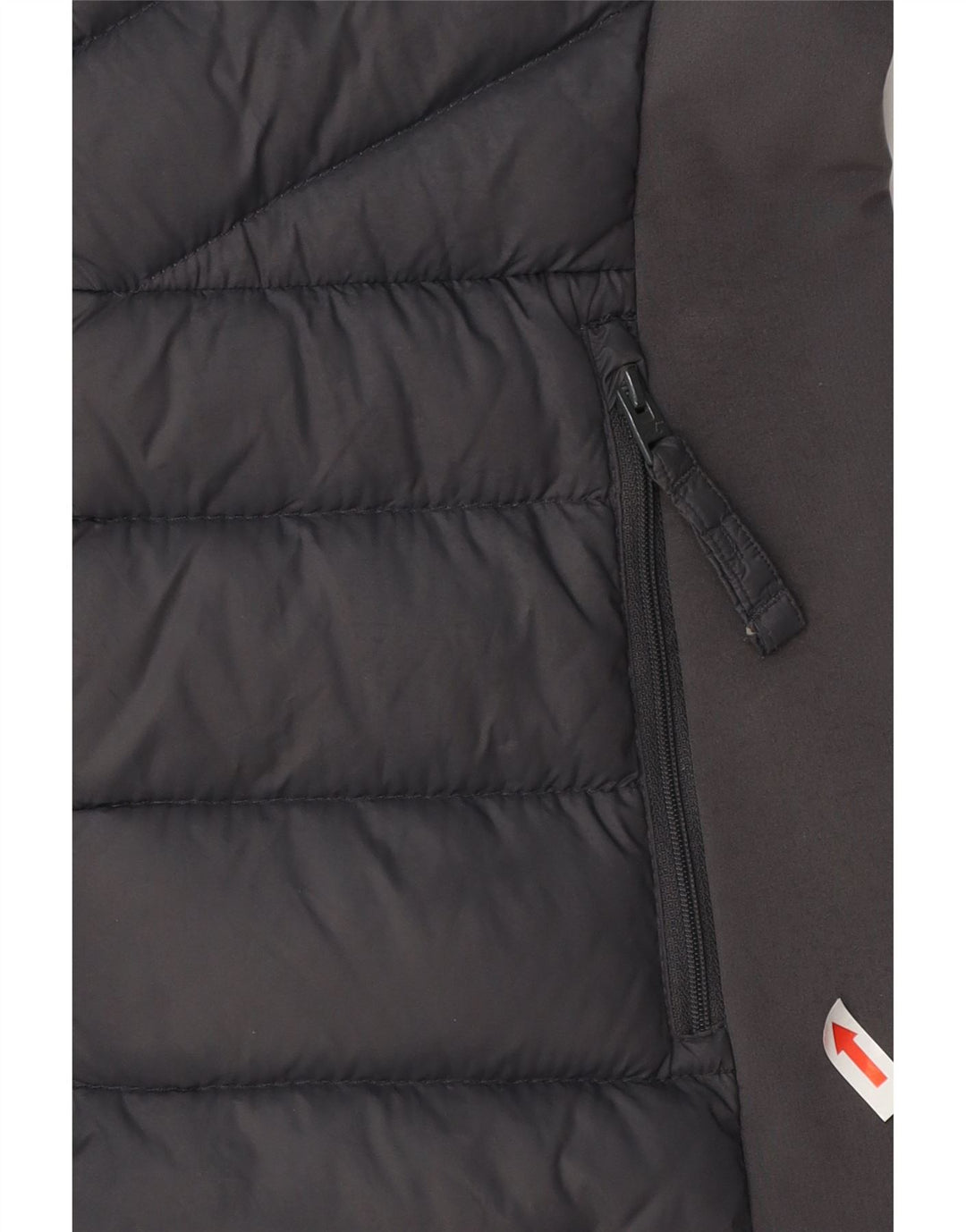 Γυναικείο μπουφάν HOLLISTER με κουκούλα UK 10 Small Grey Nylon