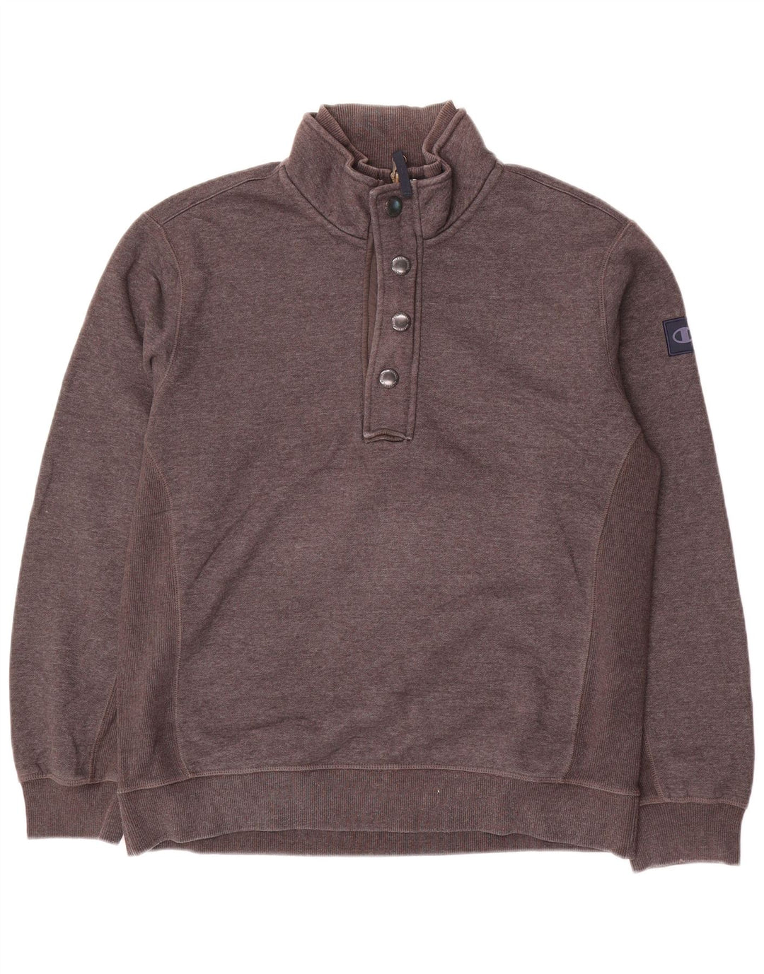 Ανδρικό φούτερ Champion 1/4 με φερμουάρ Jumper XL Γκρι βαμβακερό