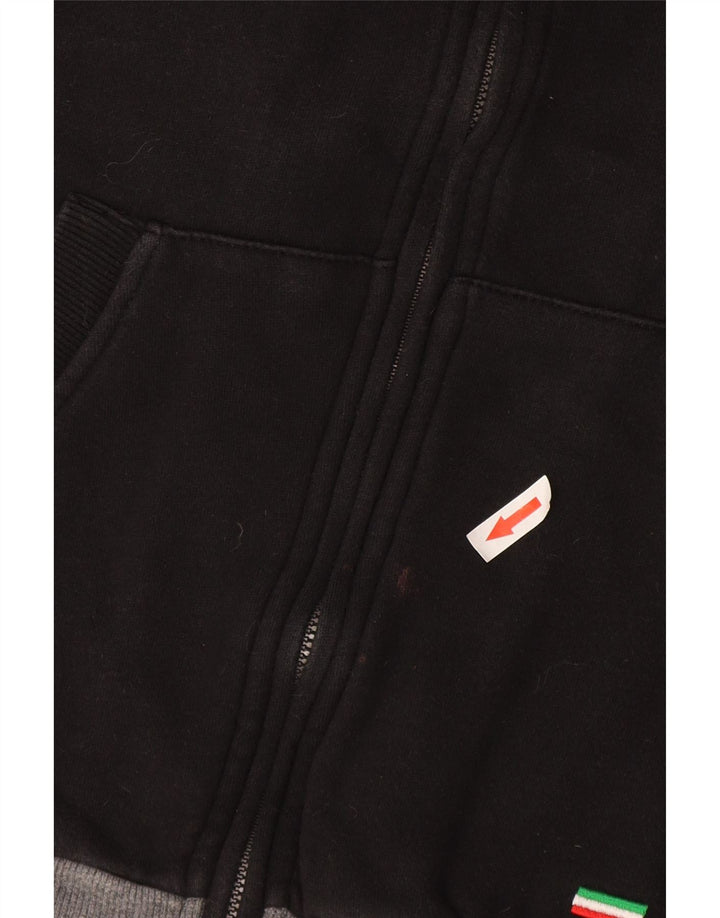 Lotto Γυναικεία αθλητική φόρμα Top Jacket UK 14 Medium Black Colourblock Βαμβακερό