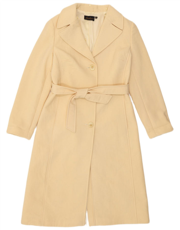 Luisa Spagnoli Γυναικείο Πανωφόρι IT 44 Medium Off White Polyamide