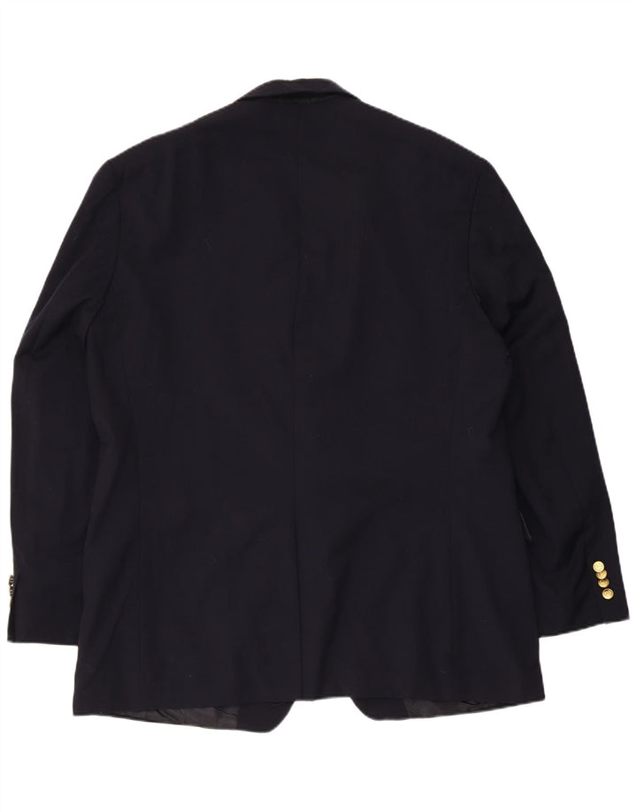 Chaps Ανδρικό σακάκι σακάκι με 2 κουμπιά UK 38 Medium Navy Blue Wool