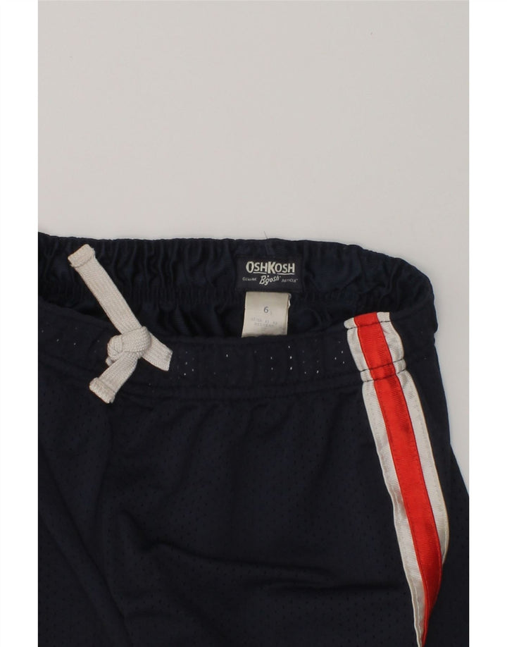 OSH KOSH Boys Sport Shorts 5-6 Years Navy Blue Polyester | Vintage Osh Kosh | Thrift | Second-Hand Osh Kosh | Used Clothing | Messina Hembry 