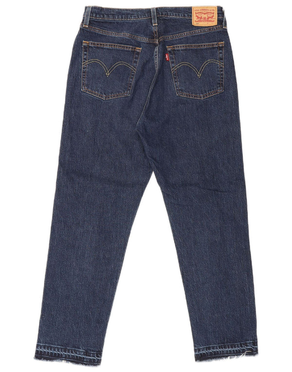 Levi's Mens 501 Straight Jeans W30 L28 Navy Blue Cotton