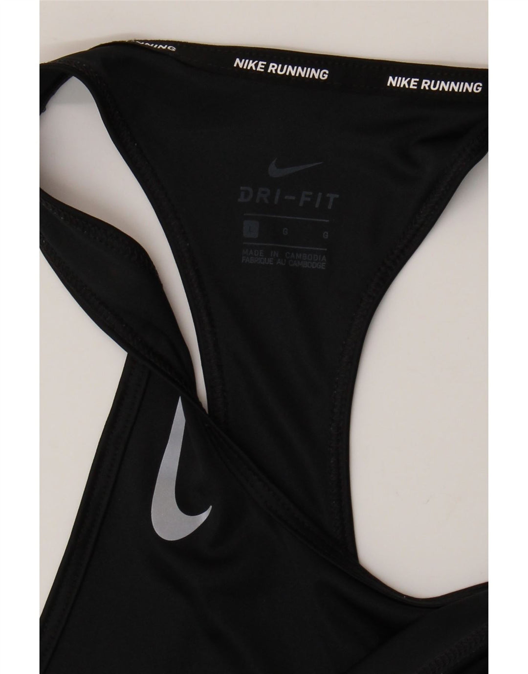 Γυναικείο γιλέκο NIKE Dri Fit Top UK 14 Large Black