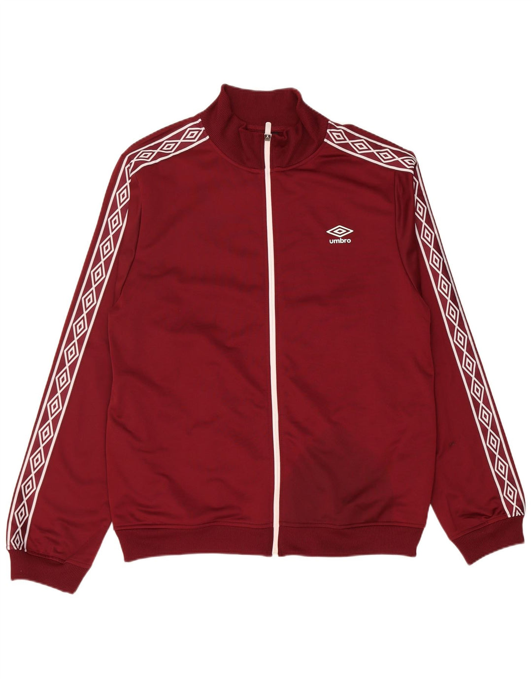 Ανδρική φόρμα γυμναστικής γραφική UMBRO Top Jacket XL Μπορντό Πολυεστέρας