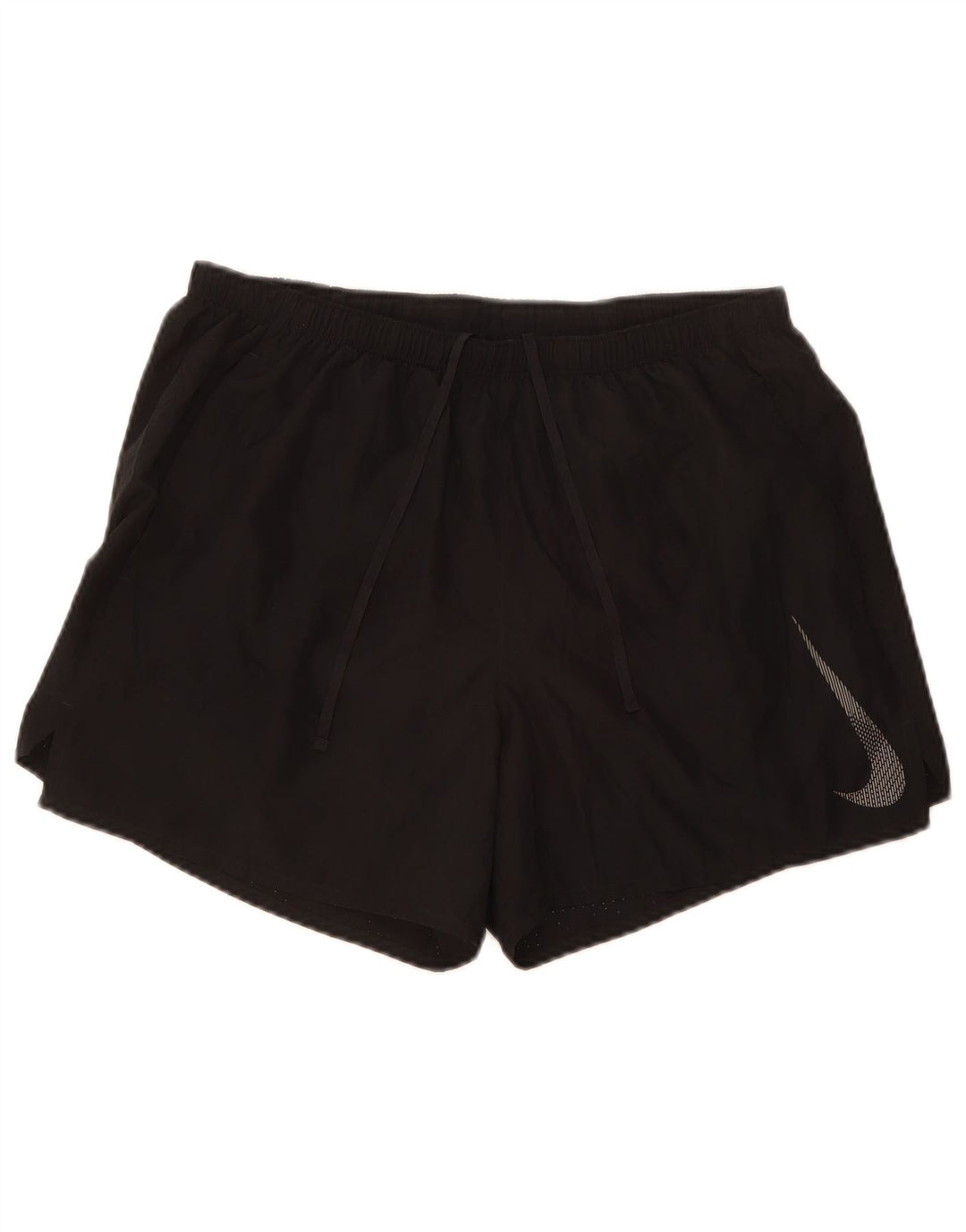 Γραφικό αθλητικό σορτς Nike, ανδρικό Dri Fit, μεγάλο μαύρο πολυεστέρα