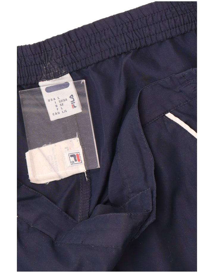 Ανδρικό σορτς Chino Fila μεγάλο W36 Navy Blue Colorblock Πολυεστέρας