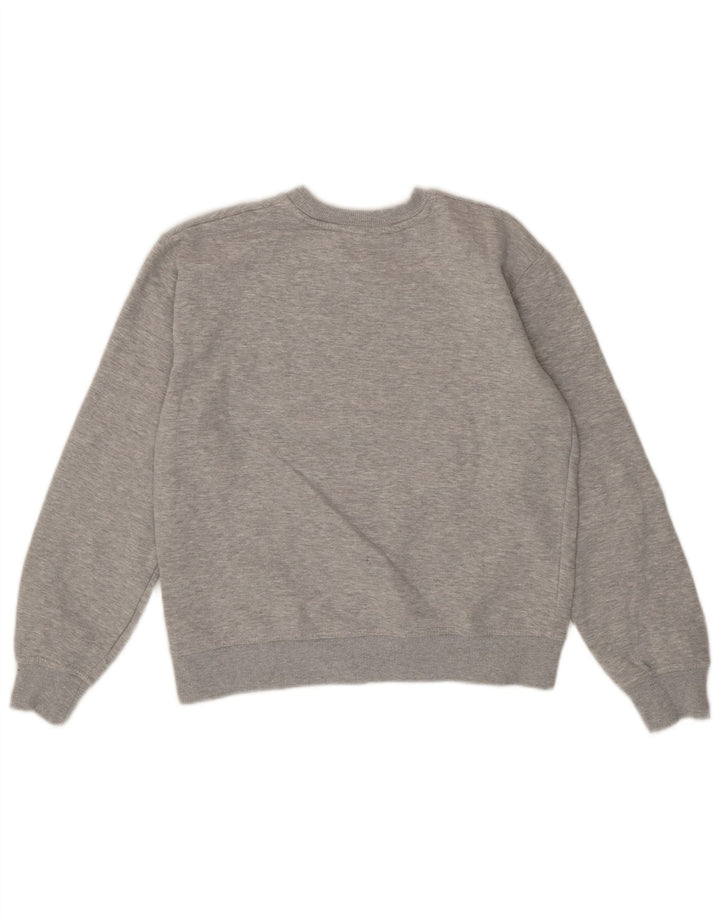 Zara γυναικεία φούτερ υπερμεγέθη Jumper UK 10 Small Grey Flecked Cotton