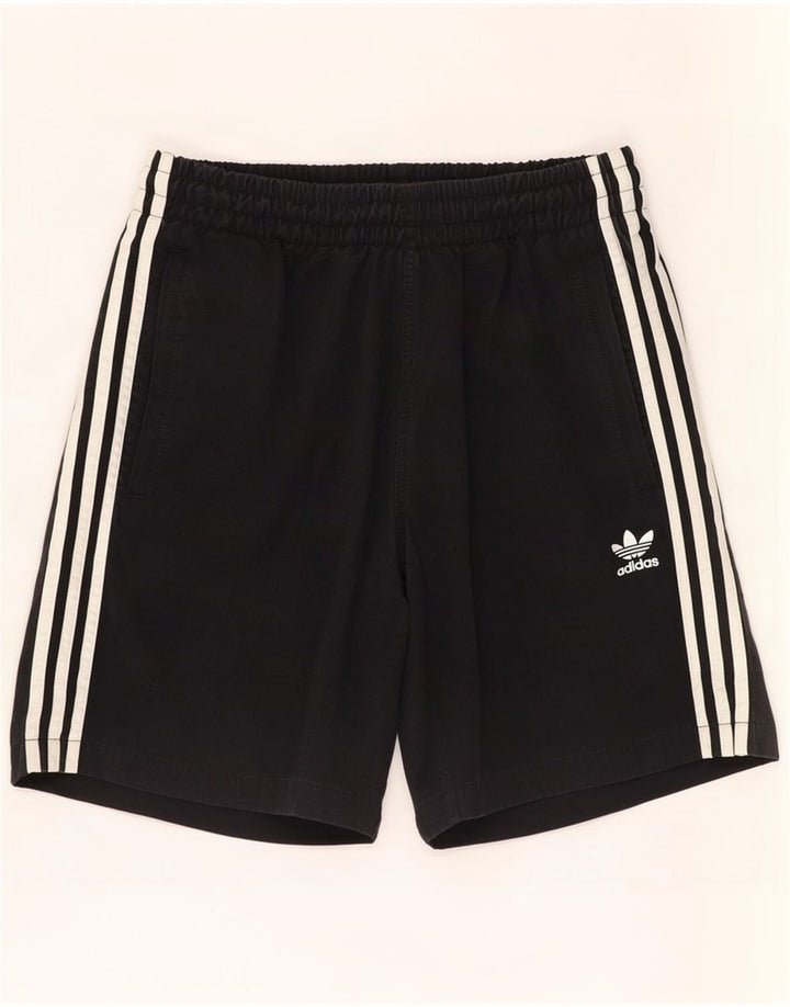Ανδρικό αθλητικό σορτς Adidas, μεσαίο μαύρο νάιλον