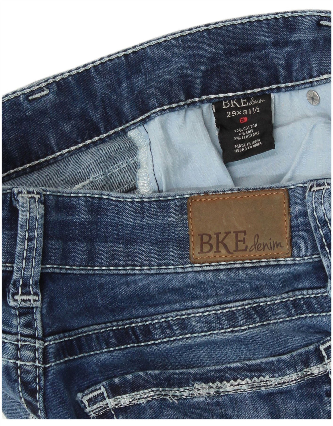 BKE Γυναικεία Stella Skinny Jeans W29 L31 Blue Cotton