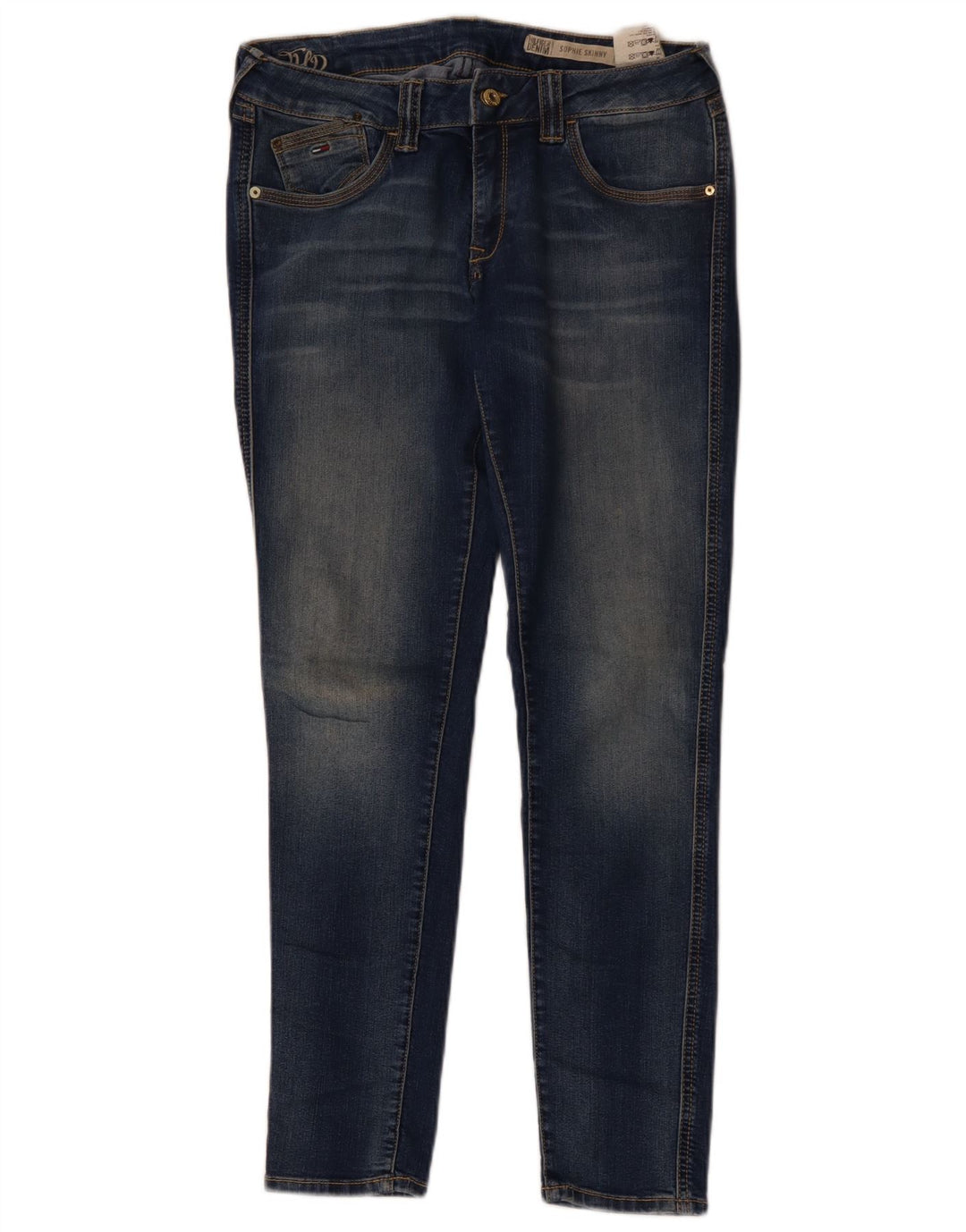 TOMMY HILFIGER Γυναικεία Sophie Skinny Jeans W32 L30 Μπλε βαμβακερό