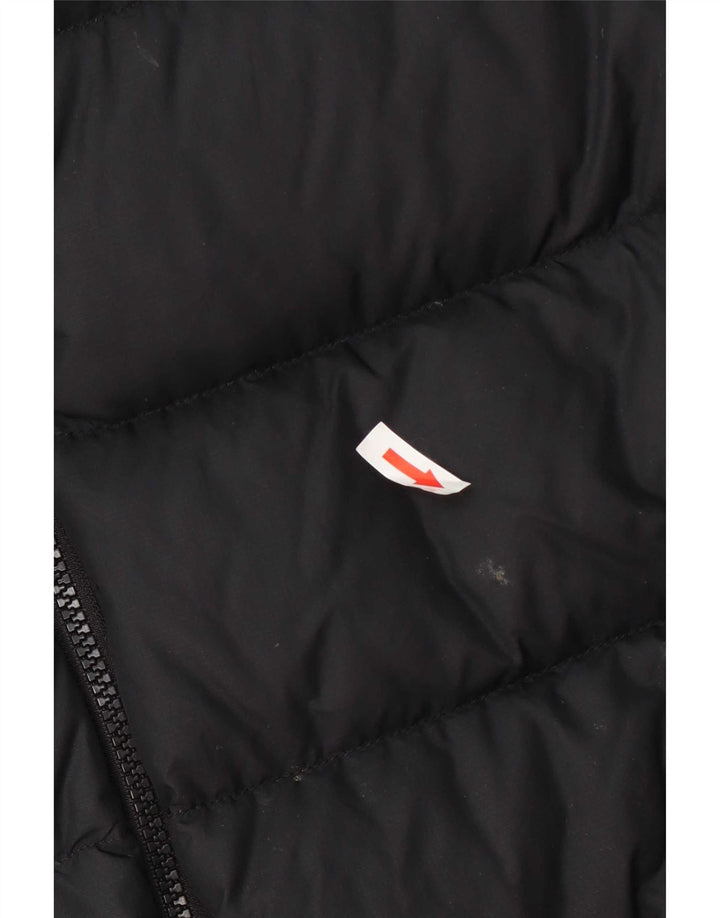 The North Face Mens Padded Gilet UK 38 Medium Black Nylon