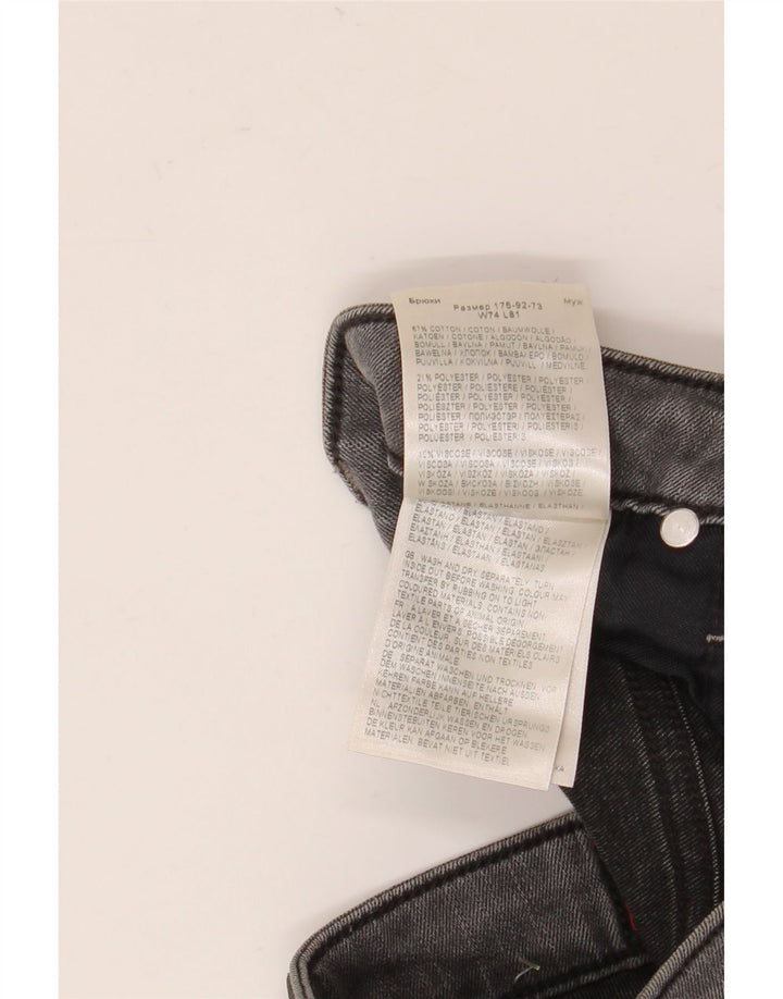 Lee Mens Malone Skinny Jeans W29 L32 Γκρι βαμβακερό