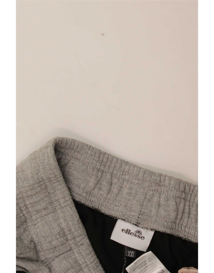 Γυναικεία αθλητική φόρμα Ellesse Παντελόνι UK 20 2XL με γκρι φλύκταινες πολυεστέρα