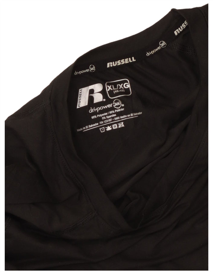 RUSSELL ATHLETIC Ανδρικό μακρυμάνικο XL Γκρι πολυεστέρας