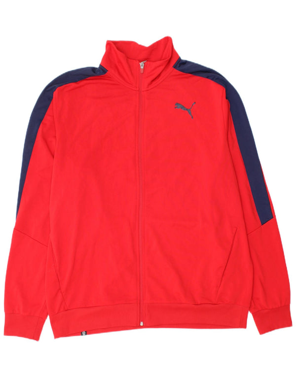 Ανδρική φόρμα Puma Top Jacket XL Red Colourblock Polyester
