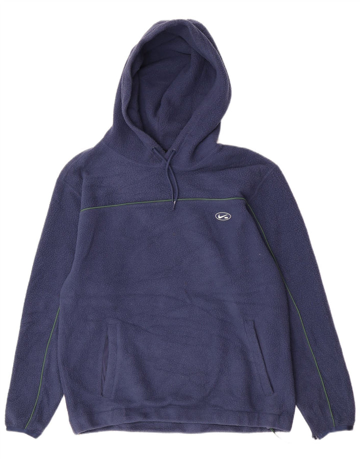Nike Ανδρική κουκούλα Fleece Jumper Μεγάλο μπλε ναυτικό πολυεστέρας